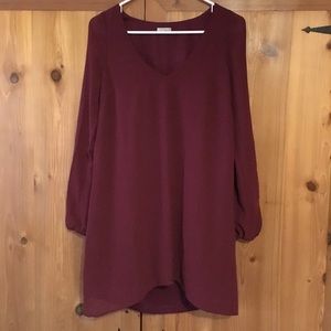 Long sleeve dress